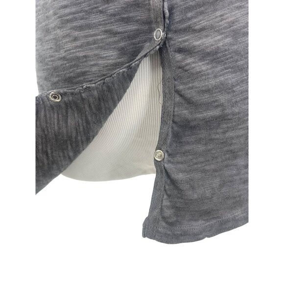 Free People Gray Lace Overlay Sleeveless Top - Picture 12 of 16